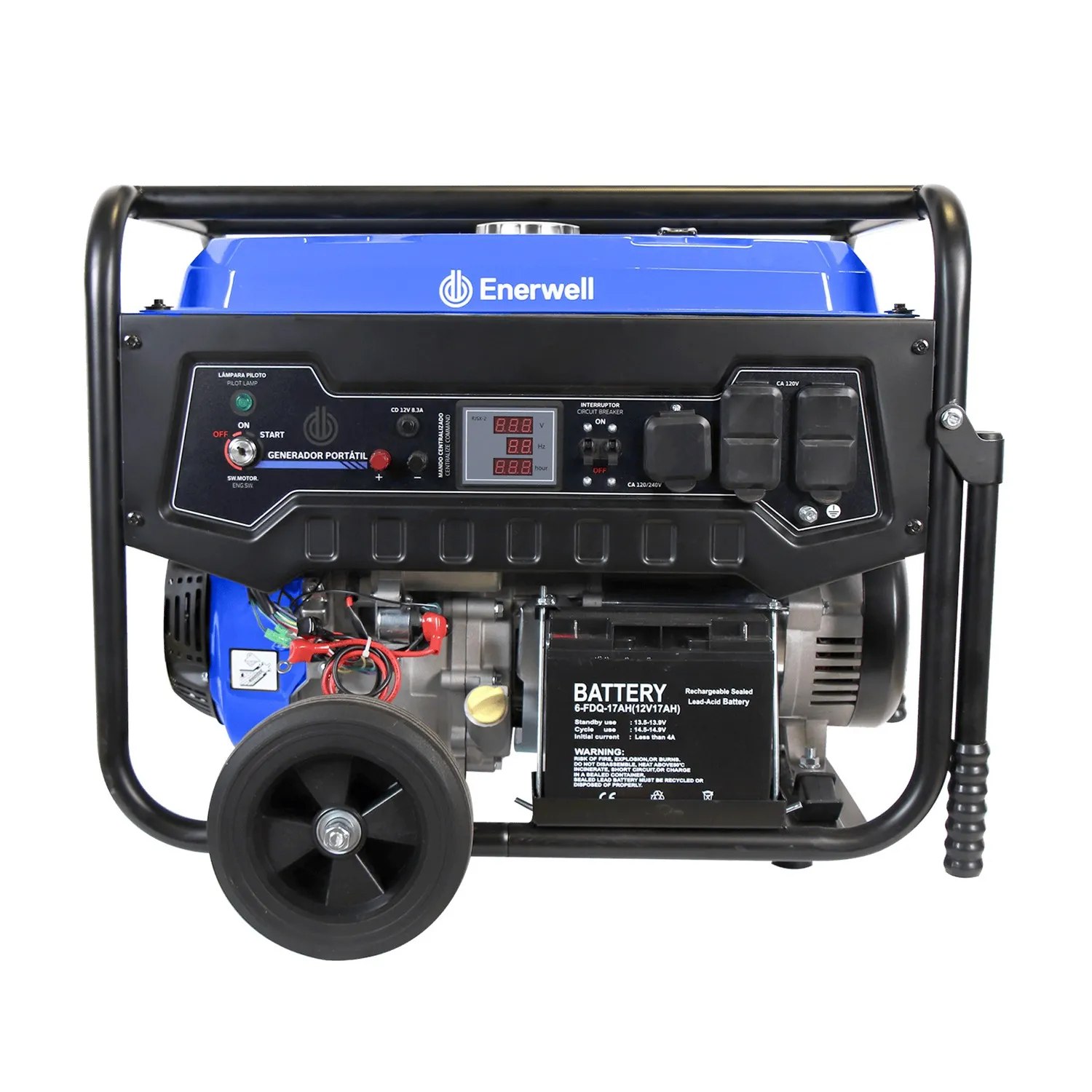 Generador portátil 8kW gasolina