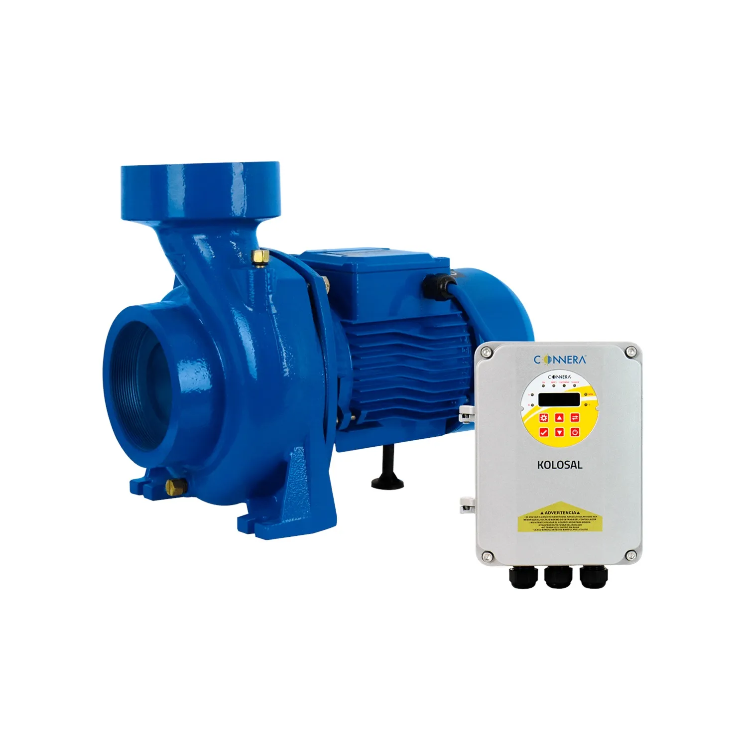 Motobomba centrífuga solar