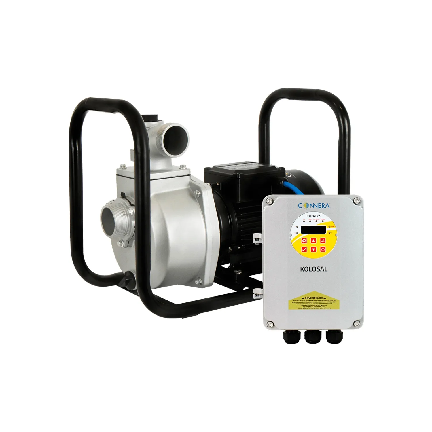 Motobomba centrífuga solar