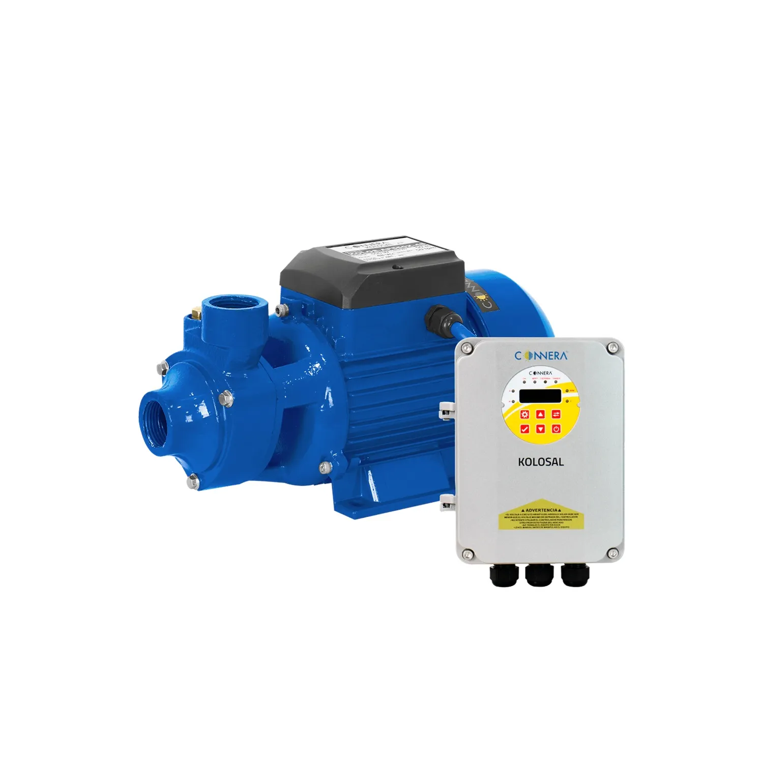 Motobomba solar sumergible