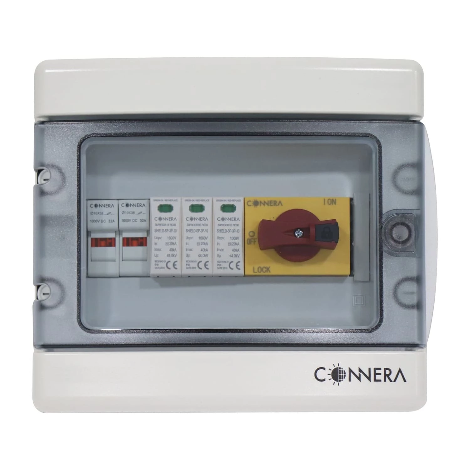 Caja de protección CC